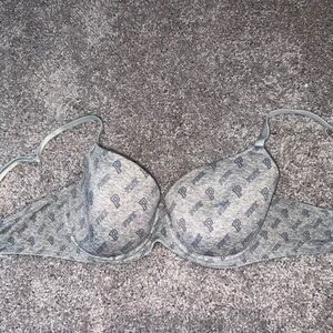 PINK Victoria's Secret Gray Bra